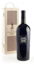 Doppelmagnum (3,0 L) San Marzano Sessantanni 60 anni Primitivo di Manduria 2018 in 1er OHK