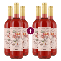 3+3 Don Quijote y Rosinante Rosado 2024