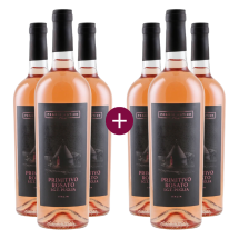 3+3 Pendio Antico Primitivo Rosato 2025 | KI-generiert