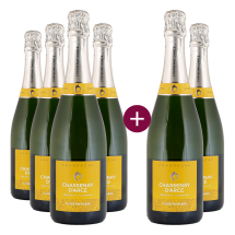 4+2 Champagne Chassenay d'Arce Cuvée Privilège Brut | KI-generiert