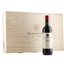 6 Flaschen De Martino Cuvée 2021 in original Holzkiste