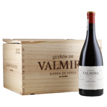 6 Flaschen Palacios Remondo Quiñón de Valmira 2022 in original Holzkiste
