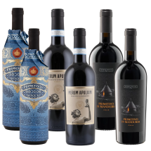 6 Flaschen Primitivo-Highlight-Paket + versandkostenfrei (D)