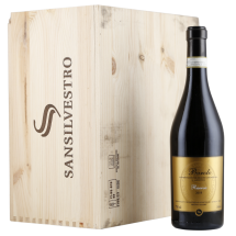 6 Flaschen San Silvestro Barolo Riserva 2019 in original Holzkiste