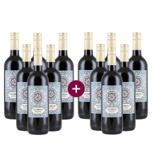 6+6 La Carusa Merlot Umbria 2024