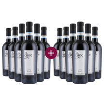 6+6 The Choc Zin Primitivo di Manduria 2024 + versandkostenfrei (D) | KI-generiert