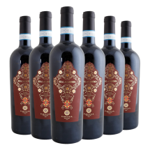 6 Flaschen Real Academia Nero d'Avola Sicilia 2020