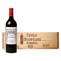6 Fl. Château L'Eglise Clinet 2023 (Subskription) + original Holzkiste | KI-generiert