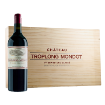 6 Fl. Château Troplong Mondot 2023 (Subskription) + original Holzkiste | KI-generiert