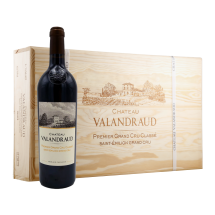 6 Fl. Château Valandraud 2023 (Subskription) + original Holzkiste | KI-generiert