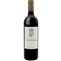 6 Fl. Château Cadet Bon 2023 + original Holzkiste | KI-generiert