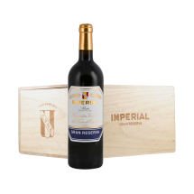 6 Fl. Cune Imperial Gran Reserva 2018 + original Holzkiste | KI-generiert