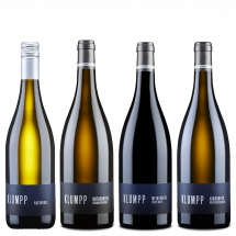Vier Flaschen Folge 93 Weingut Klumpp + versandkostenfrei (D)