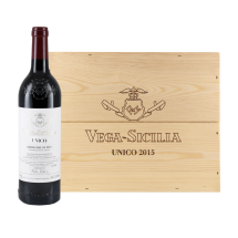 3 Fl. Vega Sicilia Unico Gran Reserva 2015 + original Holzkiste | KI-generiert