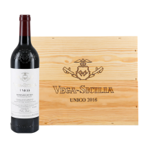 3 FL. Vega Sicilia Unico Gran Reserva 2016 + original Holzkiste | KI-generiert