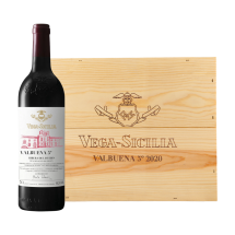 3 Fl. Vega Sicilia Valbuena 5 anos 2020 + original Holzkiste | KI-generiert
