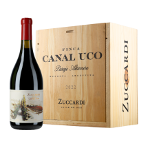 6 Fl. Zuccardi Finca Canal Uco 2022 + original Holzkiste | KI-generiert