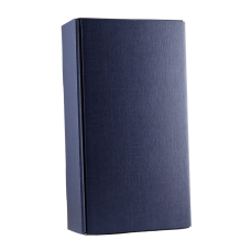 2er Präsenkarton Seta Blau, Strukturkarton