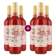 3+3 Don Quijote y Rosinante Rosado 2024