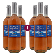 3+3 Gabbia d'Oro Primitivo Rosato 2025
