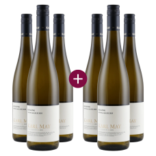 3+3 Karl May Riesling Sonne & Kalk trocken 2025 | KI-generiert