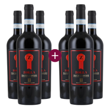 3+3 Vigneti del Salento Zolla LUX Primitivo di Manduria 2022 | KI-generiert