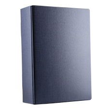 3er Präsenkarton Seta Blau, Strukturkarton