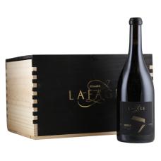6 Flaschen Domaine Lafage Cuxous 2020 in original Holzkiste