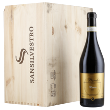 6 Flaschen San Silvestro Barolo Riserva 2019 in original Holzkiste