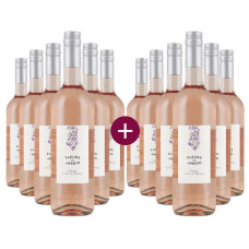 6+6 Fleur du Jardin Coteaux d'Aix-en-Provence Rosé 2025 + versandkostenfrei (D)
