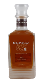 Berta Grappa SoloPerGian Barrel No. 33 2012, 700 ml in 1er OHK