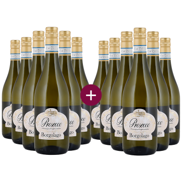 6+6 Superdeal Borgolago Prosecco + versandkostenfrei (D)