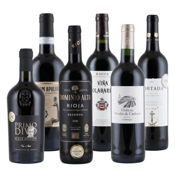 Gold-Gewinner-Premium-Rotweine | KI-generiert