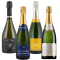 4er-Champagner-Paket + versandkostenfrei (D)