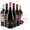 Rotwein-Premium-Selektion + zwei Rotweingläser von Schott Zwiesel