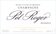 Magnum (1,5 L) Champagne Pol Roger Brut Réserve Etikett