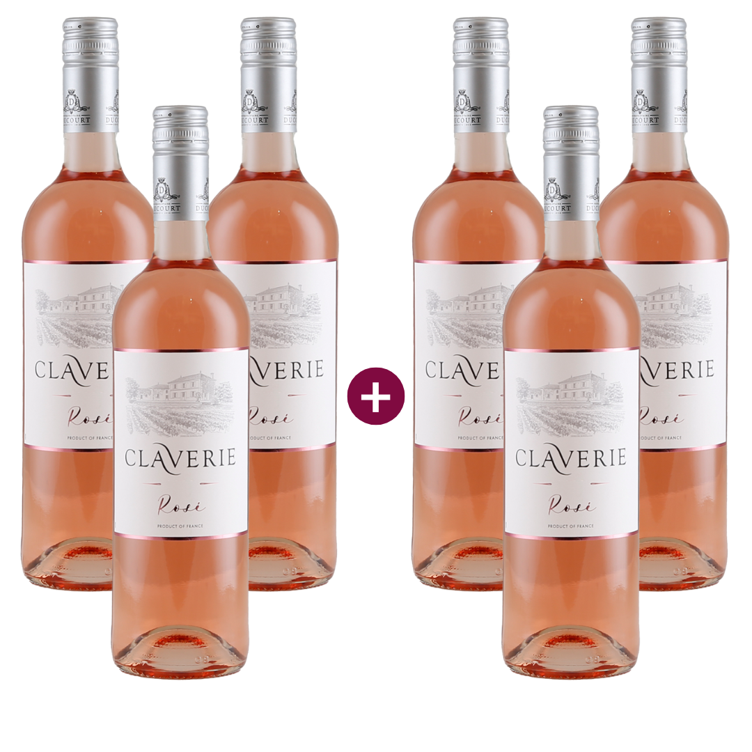 Produktbild zu 3+3 Ducourt Claverie Rosé 2024 von Vignobles Ducourt
