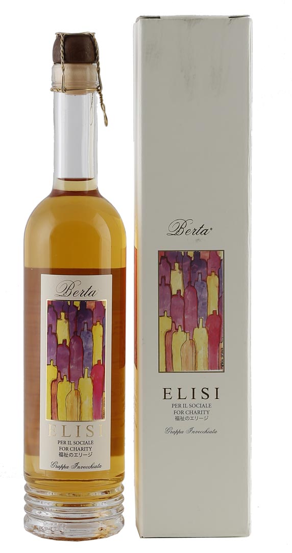 Berta Grappa Elisi Invecchiata, 500 ml in 1er GK
