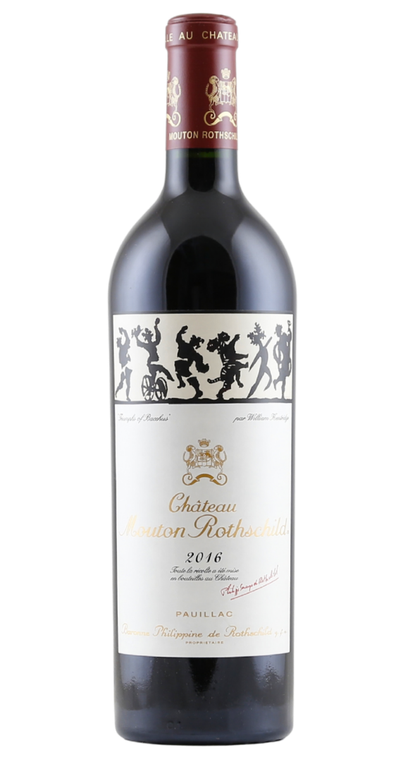 Rotwein Château Mouton Rothschild 1er Grand Cru Classé 2016 trocken