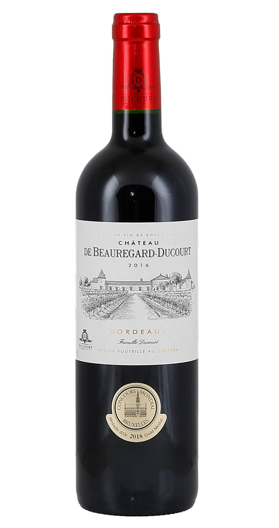 Château de Beauregard-Ducourt Bordeaux Rouge 2016 Produktbild zu Château de Beauregard-Ducourt Bordeaux Rouge 2016 von Vignobles Ducourt