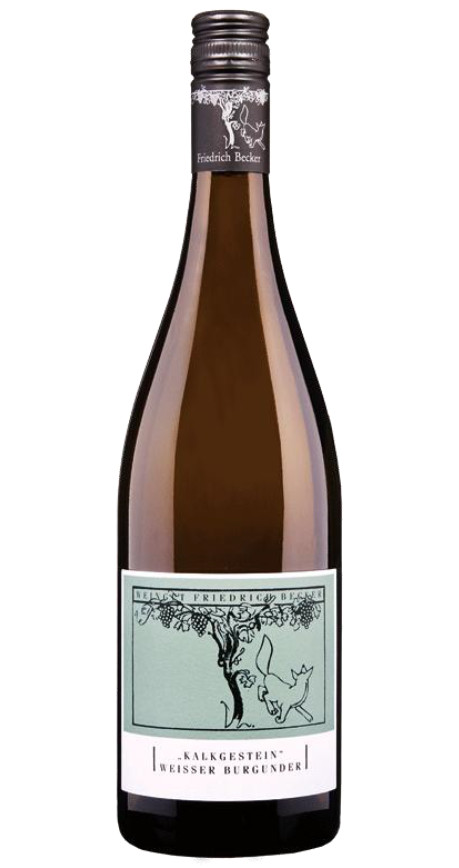 Friedrich Becker Weisser Burgunder Kalkgestein trocken 2018 Produktbild zu Friedrich Becker Weisser Burgunder Kalkgestein trocken 2018 von Weingut Friedrich Becker