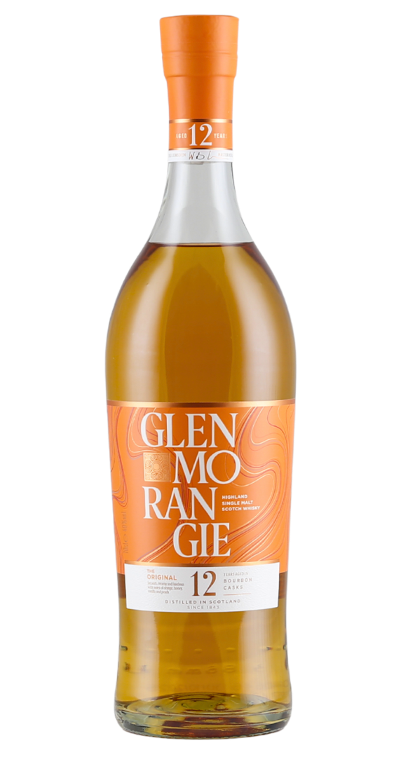 Image of Glenmorangie 12 Years The Original Bourbon Casks, Highland Single Malt Scotch Whisky, 0,7 L, 40% Vol, Schottland, Spirituosen