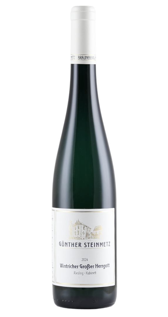 Weißwein Günther Steinmetz Wintricher Grosser Herrgott Riesling Kabinett 2024 süß