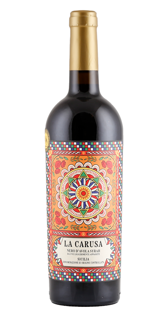 Image of La Carusa Nero d'Avola Syrah Terre Siciliane 2023