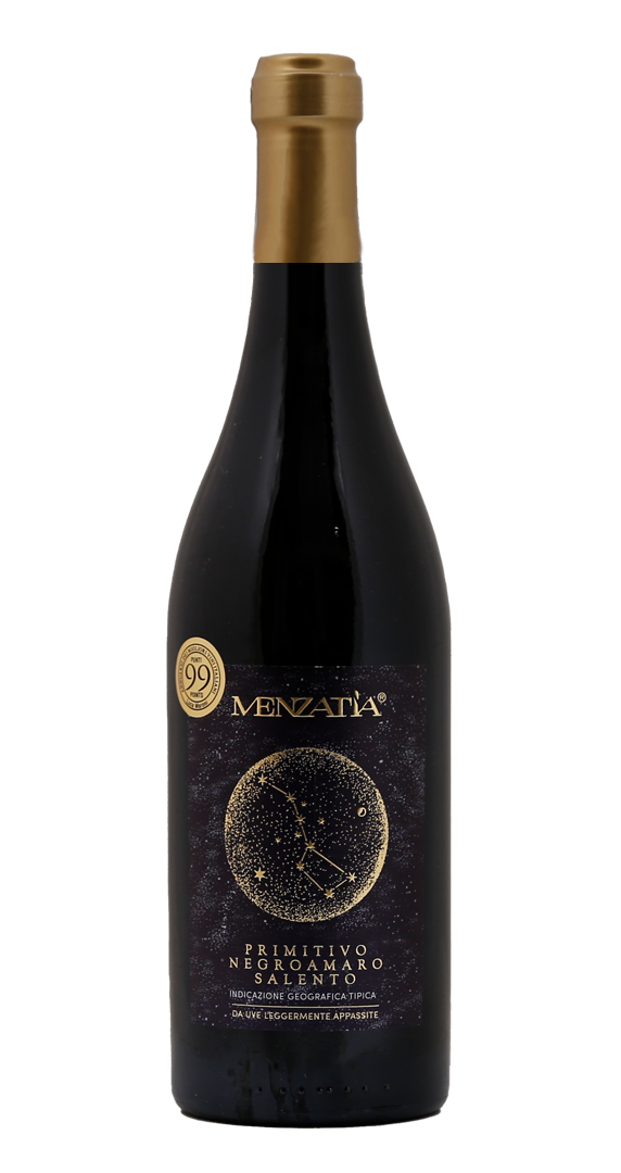Menzatia Primitivo Negroamaro Blue Edition 2024 - Silkes Weinkeller