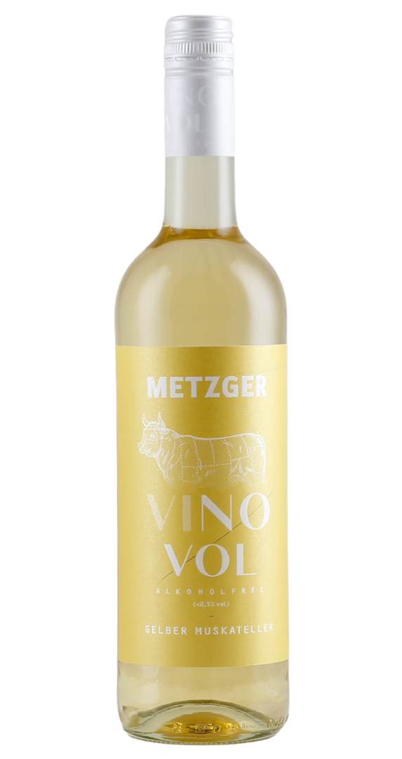 alkoholfreie Weine Metzger Vinovol Muskateller alkoholfrei