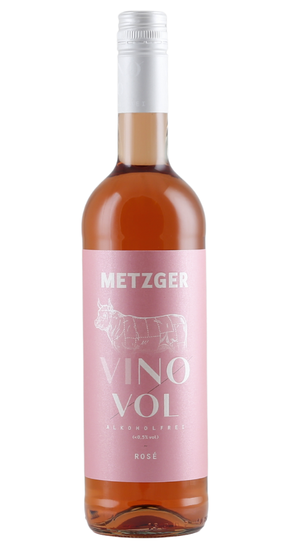 alkoholfreie Weine Metzger Vinovol Rosé alkoholfrei lieblich