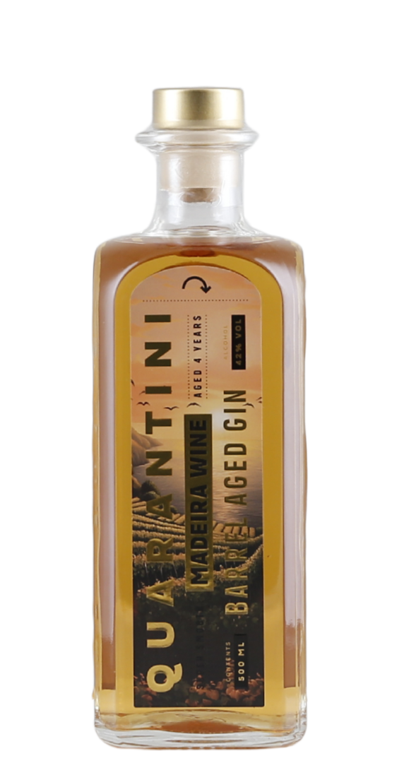 Produktbild zu Quarantini 4 Years Madeira Wine Barrel Aged Gin - Limited Edition von Social Distillery