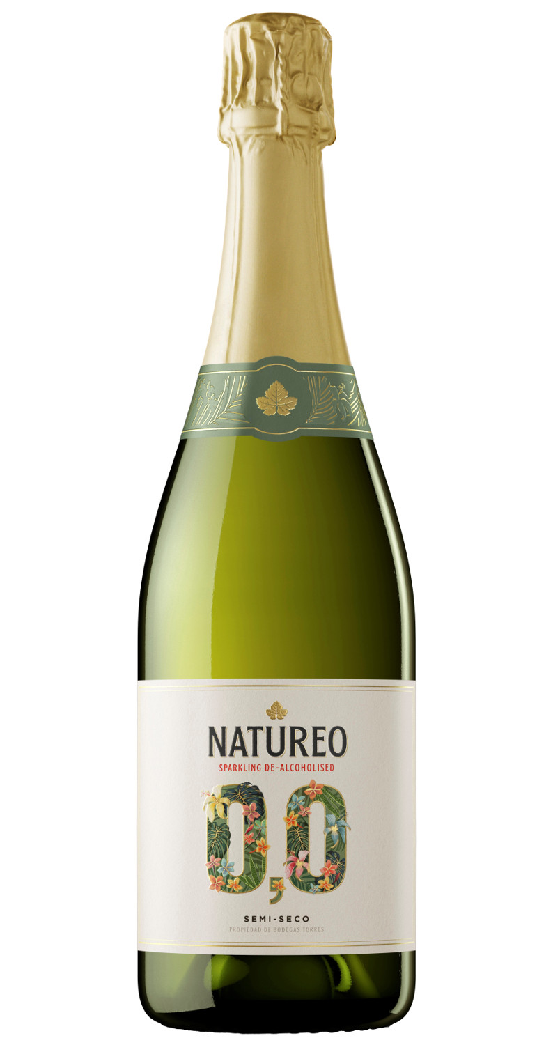 Alkoholfreie Prickler Torres Natureo Sparkling 0,0 Semi Seco alkoholfrei lieblich