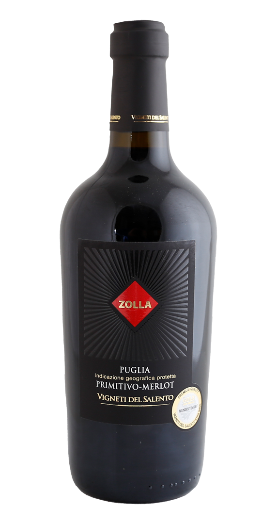 Rotwein Vigneti del Salento Zolla Primitivo - Merlot 2024 trocken